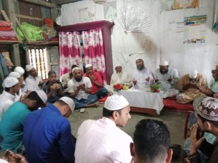 মনপুরায় এমপি জ্যাকবের মায়ের রোগমুক্তি কামনায় দোয়া