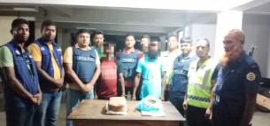 ভোলায়  ২ কেজি গাঁজাসহ আটক ২