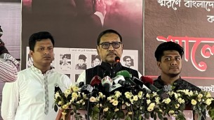 আওয়ামী লীগ শান্তিপূর্ণ নির্বাচন চায় : ওবায়দুল কাদের