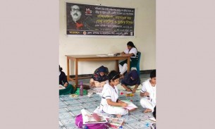 ভোলায় জাতীয় শোক দিবস উপলক্ষে শিশু কিশোরদের চিত্রাঙ্কন ও রচনা প্রতিযোগিতা