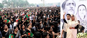 স্মার্ট বাংলাদেশ গঠনে সক্রিয় থাকার শপথ নিলেন লাখ লাখ ছাত্রলীগ নেতাকর্মী