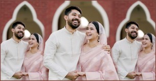 ‘আলহামদুলিল্লাহ কবুল’ বলে আকদ সারলেন আয়মান-মুনজেরিন