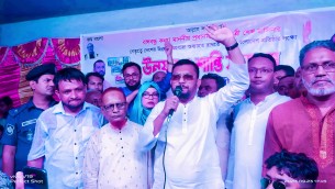 স্বাধীনতা বিরোধীদের ক্ষমতায় আসতে দেওয়া যাবে না: এমপি শাওন