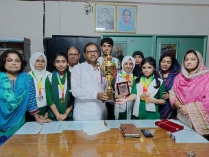 পুষ্টি ও প্রথম আলো স্কুল বিতর্ক উৎসবে ভোলা সরকারি উচ্চ বালিকা  বিদ্যালয় সেরা