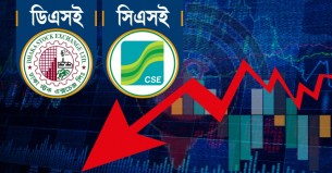 শেয়ারবাজারে আজও বড় দরপতন