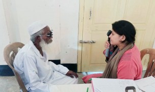 ভোলায় বিনামূল্যে দিনব্যাপী চক্ষু ক্যাম্প অনুষ্ঠিত