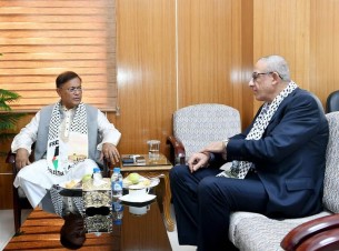 ফিলিস্তিনে হত্যাযজ্ঞের নীরব দর্শকরা মানবাধিকার নিয়ে কথা বলার নৈতিক অধিকার হারিয়েছে: তথ্যমন্ত্রী