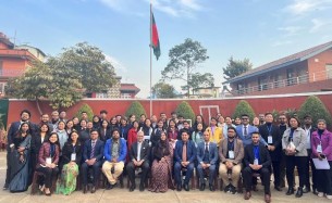 ১০ দফা ঘোষণার মাধ্যমে ৩য় বঙ্গবন্ধু যুব সম্মেলন কাঠমান্ডুতে সম্পন্ন