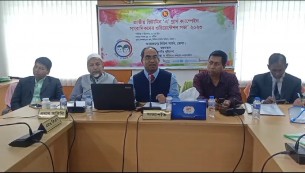 জাতীয় ভিটামিন ‘এ’ প্লাস ক্যাম্পেইন উপলক্ষে ভোলায় সাংবাদিকদের ওরিয়েন্টেশন সভা অনুষ্ঠিত