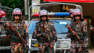 স্ট্রাইকিং ফোর্স হিসেবে মাঠে ১১৫১ প্লাটুন বিজিবি