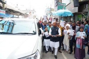 ভোলায় জমে উঠেছে নির্বাচনী প্রচারণা