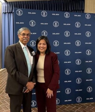 যুক্তরাষ্ট্রের শ্রমমন্ত্রীর সঙ্গে রাষ্ট্রদূত ইমরানের শ্রম পরিস্থিতি নিয়ে আলোচনা