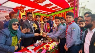 ভোলায় ৫২তম জাতীয় শীতকালীন ক্রীড়া প্রতিযোগীতা অনুষ্ঠিত