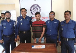 লালমোহনে ইয়াবাসহ মাদক মামলার ওয়ারেন্টভুক্ত আসামি গ্রেফতার