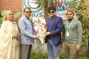 এফআইডি’র সিনিয়র সহকারী সচিবের  ভোলা গ্রামীন জন উন্নয়ন সংস্থার  বিভিন্ন কর্যক্রম পরিদর্শন