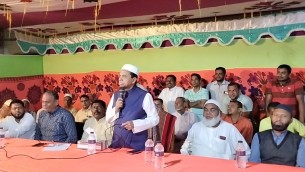 ভোলার পূর্ব ইলিশায় উপজেলা চেয়ারম্যান প্রার্থী মোশারেফ হোসেনের গনসংযোগ  ও মতবিনময় সভা