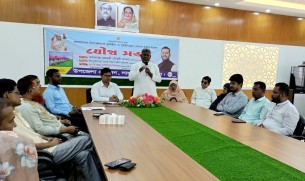 লালমোহনকে ভূমিহীন ও গৃহহীন ঘোষণার লক্ষ্যে যৌথ সভা