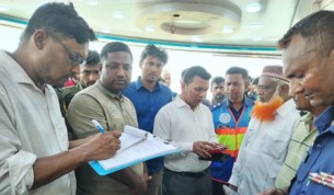 ভোলায় রাজহংস লঞ্চে ভ্রাম্যমান আদালতের অভিযানে জরিমানা