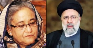 ইরানের প্রেসিডেন্টের মৃত্যুতে শেখ হাসিনার শোক