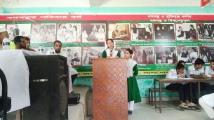 লালমোহনে দুর্র্নীতি বিরোধী বিতর্ক প্রতিযোগিতা