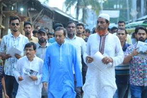 নির্বাচিত হলে বিগত দিনের মতো সকলের পাশে থেকে  উন্নয়ন মূলক কাজ করবো :  মো:মোশারফ হোসেন