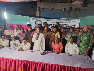 ভোলার ভেদুরিয়া ইউনিয়নে চেয়ারম্যান প্রার্থী মোশারেফ হোসেন পথ সভায় ব্যাপক সাড়া