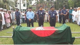 ভোলায় মুক্তিযোদ্ধা আব্দুল জব্বারের দাফন সম্পন্ন