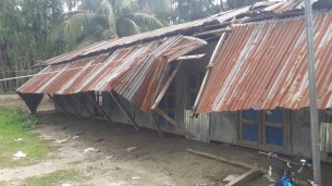 ঘূর্ণিঝড় রেমালের তান্ডবে  ভোলার ১১২টি শিক্ষা প্রতিষ্ঠান বিধ্বস্ত