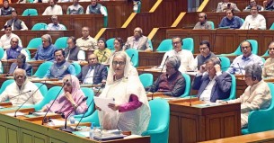 বাজেটকে মোটেই উচ্চাভিলাষী মনে করি না: প্রধানমন্ত্রী