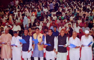 শপথ নিলেন দ্বিতীয় ধাপে নির্বাচিত ভোলার উপজেলা চেয়ারম্যান ও ভাইস-চেয়ারম্যানরা