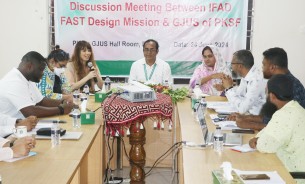 ভোলায় ফাস্ট  প্রজেক্ট ডিজাইন পরিদর্শন করলেন আন্তর্জাতিক দাতা সংস্থা ইফাদের বিশেষ দল