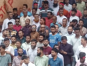 ভোলায় টানা দুই দিন বিএনপির অবস্থান কর্মসূচি ও বিক্ষোভ মিছিল