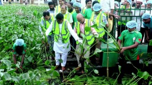 ভোলায় মাসব্যাপী পরিষ্কার  পরিচ্ছন্নতা অভিযান শুরু