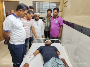 চরফ্যাশনে যুগান্তরের সাংবাদিকের ওপর দুর্বৃত্তদের হামলা