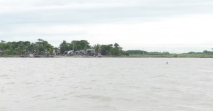 মেঘনায় প্রতিদিনই বিলীন হচ্ছে ভোলার বসতঘর-ফসলি জমি