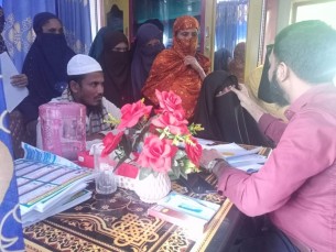 চরফ্যাশনে প্রান্তিক পর্যায়ে ৫ শতাধিক রোগীকে ফ্রি স্বাস্থ্যসেবা প্রদান