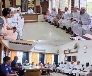 লালমোহনে ইউএনও-ওসি’র সঙ্গে জামায়াতে ইসলামীর মতবিনিময়