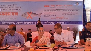 চাঁদপুর নয় আজ থেকে ইলিশের বাড়ি ভোলা : ভোলায় মৎস্য ও প্রাণিসম্পদ উপদেষ্টা