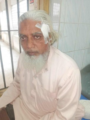 লালমোহনে ব্যবসাীয়কে মারধরের অভিযোগ