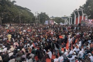 ১৫ জানুয়ারির মধ্যে জুলাই ঘোষণাপত্র দেওয়ার দাবি সমাবেশে