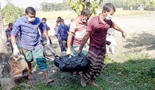 বোরহানউদ্দিনে নিহতের ৫ মাস পর শহীদ ইয়াসিনের লাশ উত্তোলন