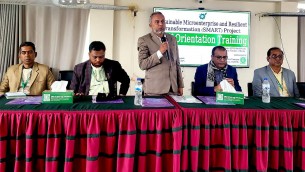 ভোলায় স্মার্ট প্রকল্পের স্টাফ ওরিয়েন্টেশন অনুষ্ঠিত