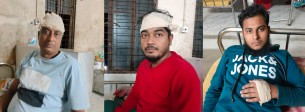 লালমোহনে প্রতিপক্ষের হামলায় আহত ৩
