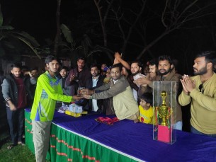 চরসামাইয়া ডে নাইট সর্ট পিচ ক্রিকেট  টুর্নামেন্টের ফাইনাল খেলা অনুষ্ঠিত