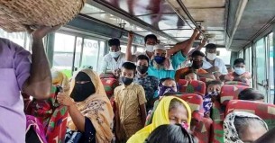 ভোলা-চরফ্যাশন রুটে কমলো বাস ভাড়া যাত্রীদের মধ্যে স্বস্তি