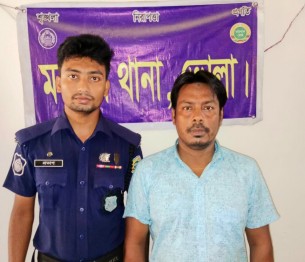 মনপুরায় উপজেলা ছাত্রলীগ সভাপতি গ্রেপ্তার