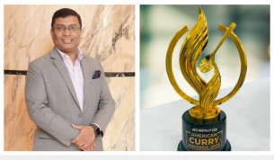 আমেরিকান কারি অ্যাওয়ার্ডসে ‘বেস্ট হসপিটালিটি আইকন’ সম্মাননায় ভূষিত হয়েছেন ভোলার শাখাওয়াত হোসেন