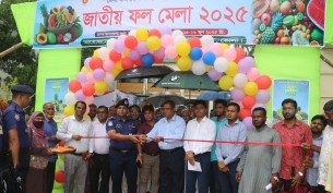 ভোলায় তিন দিনব্যাপী জাতীয় ফল মেলা-২০২৫ শুরু