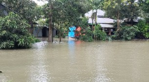 মেঘনার পানি বিপৎসীমার ওপরে, ভোলায় ৩০ গ্রাম প্লাবিত