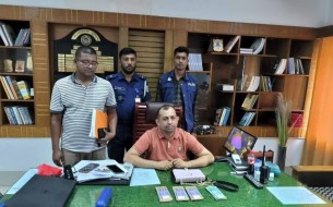 লালমোহনে ১ লাখ ১৫ হাজার টাকার জাল নোটসহ আটক-২